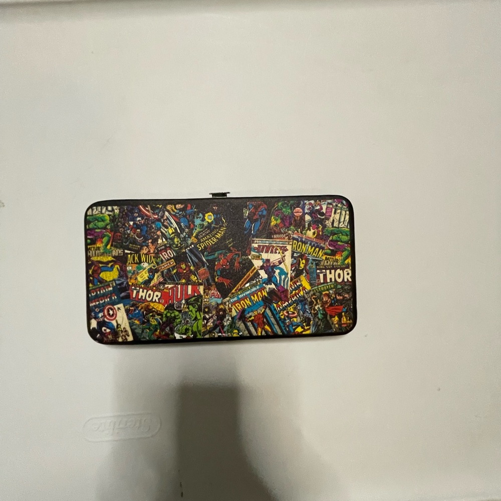 Marvel Multicolor Comic Book Wallet - Picture 3 of 8